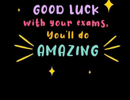 Good Luck with your exams