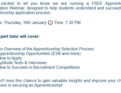 Apprenticeship Webinar